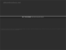Tablet Screenshot of albumlossless.net
